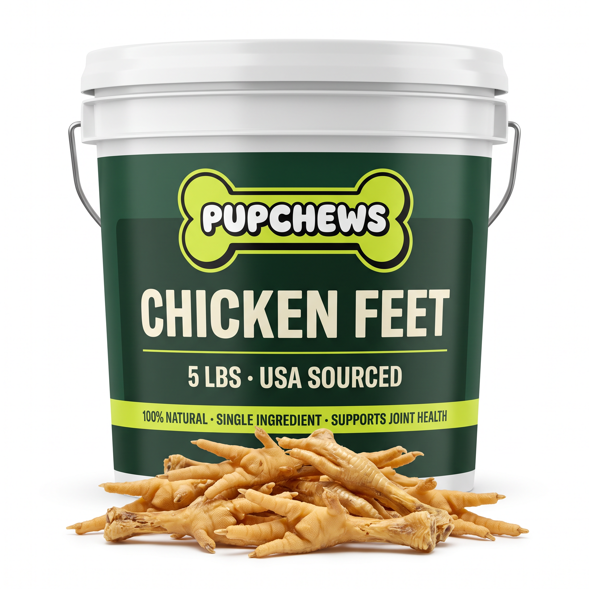 All Natural Dried Chicken Feet