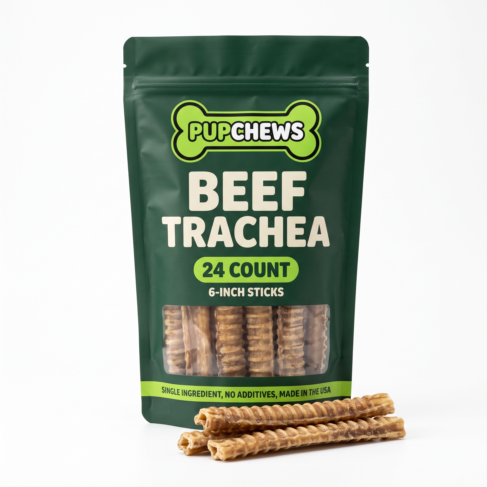 All Natural Dried Beef Trachea