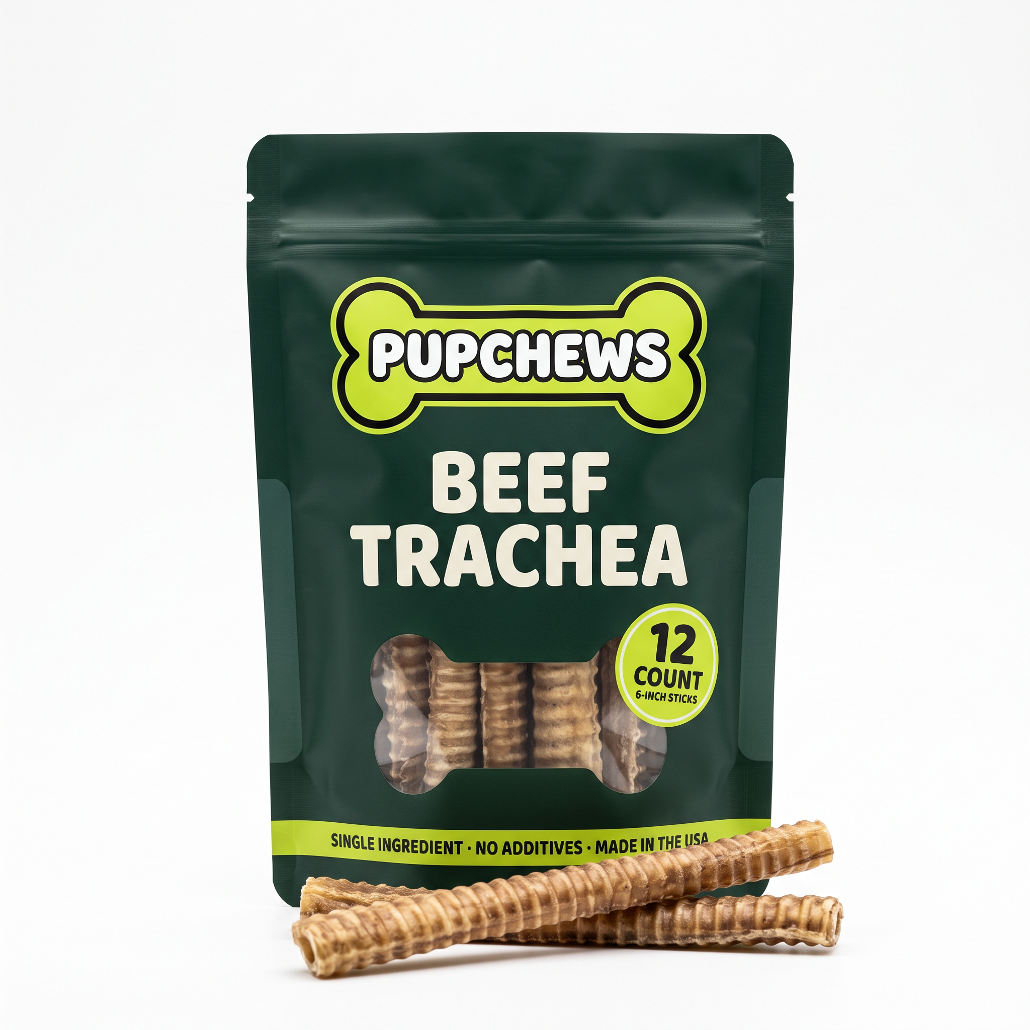 All Natural Dried Beef Trachea