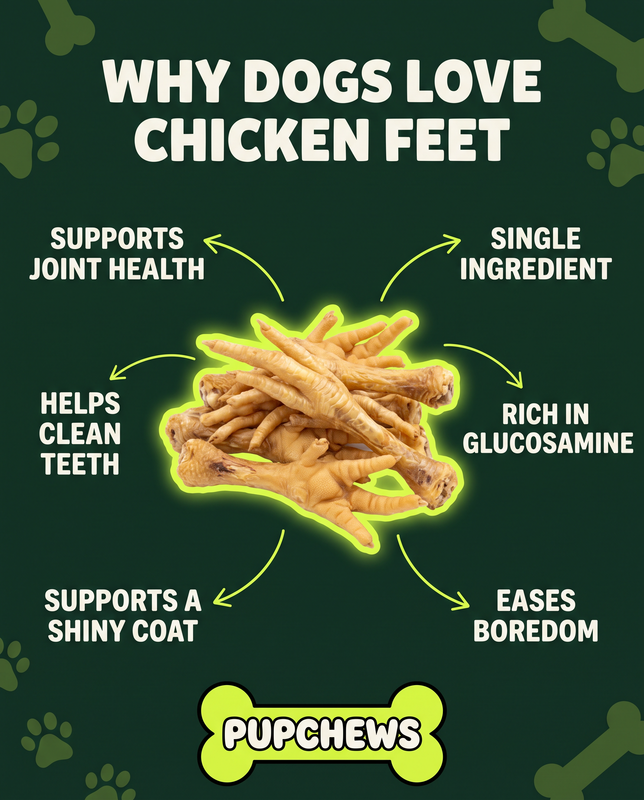 All Natural Dried Chicken Feet — image 11