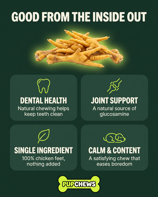 All Natural Dried Chicken Feet — image 10